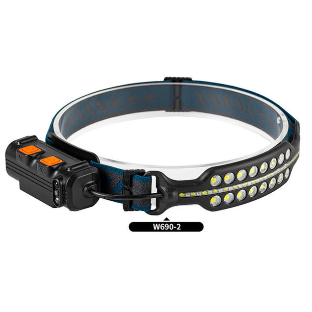 Outdoor Adventure Fishing Strong Head With Light Induction Head Lamp