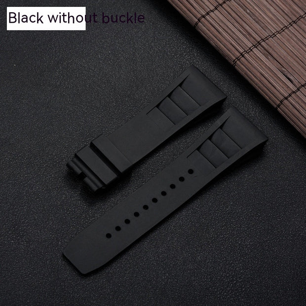 Silicone Strap Replacement Silicone Watchband Accessories Men Watch Band