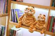 45cm Cute Fat Cat Stuffed  Garfield Doll Kawaii Soft Aniompany Baby Doll